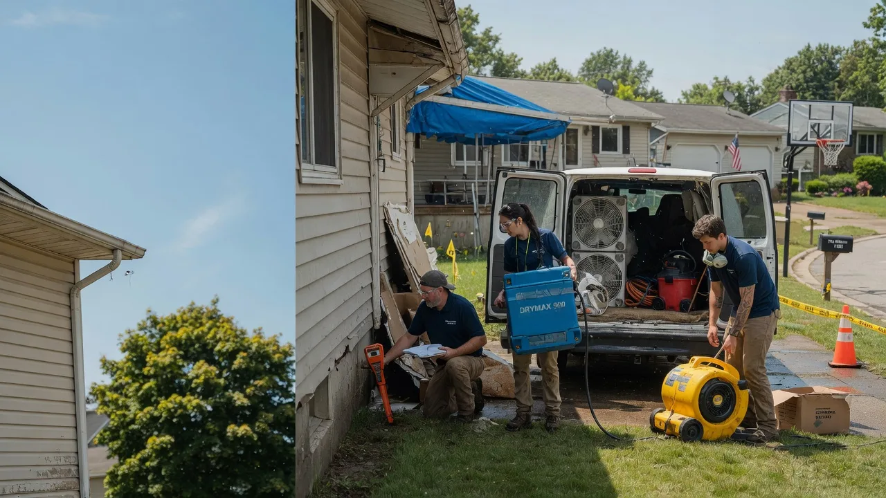 Ceiling Leak Cleanup in Pershing, IN near me
